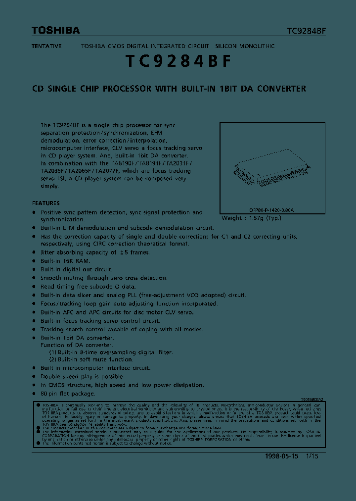 TC9248BF_160801.PDF Datasheet