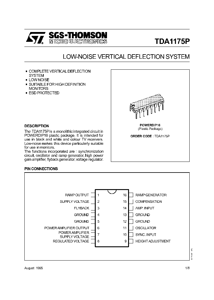 TDA1175_156180.PDF Datasheet