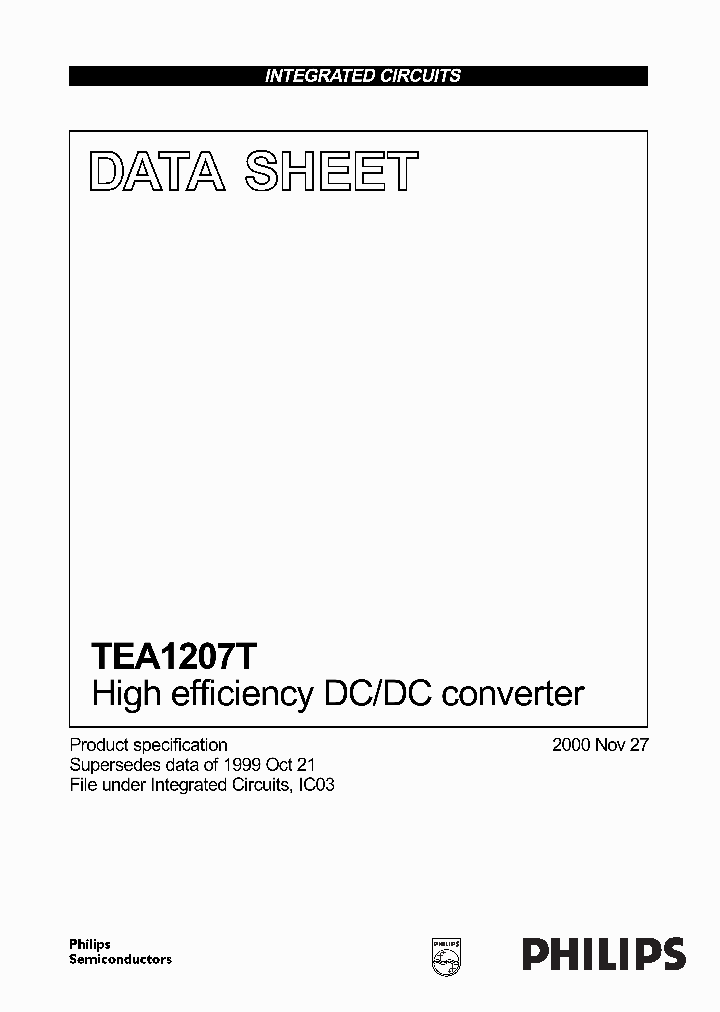 TEA1207T_305336.PDF Datasheet