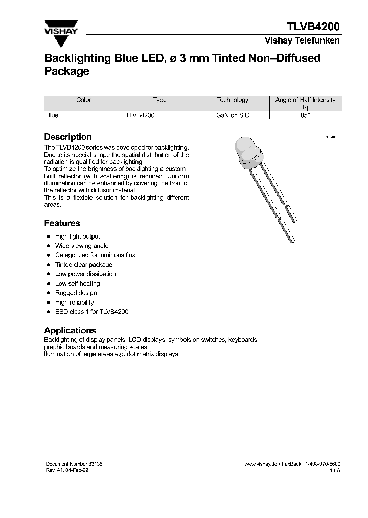 TLVB4200_291429.PDF Datasheet