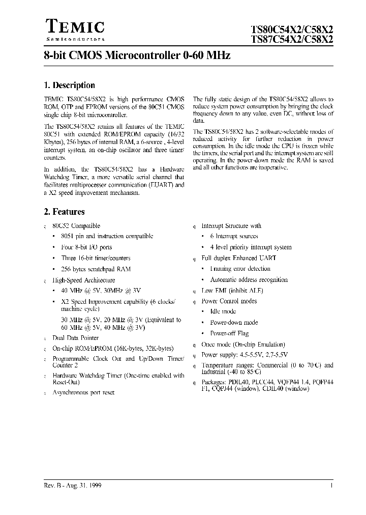 TS80C54X2_283980.PDF Datasheet