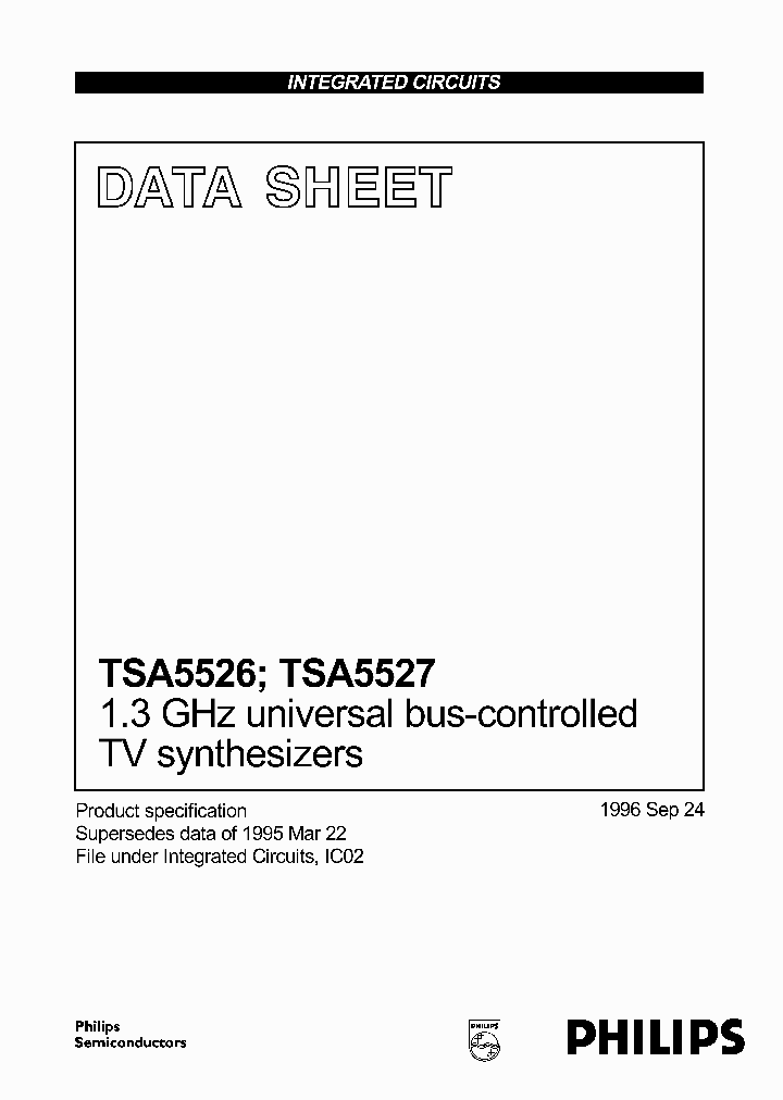 TSA5527_296364.PDF Datasheet