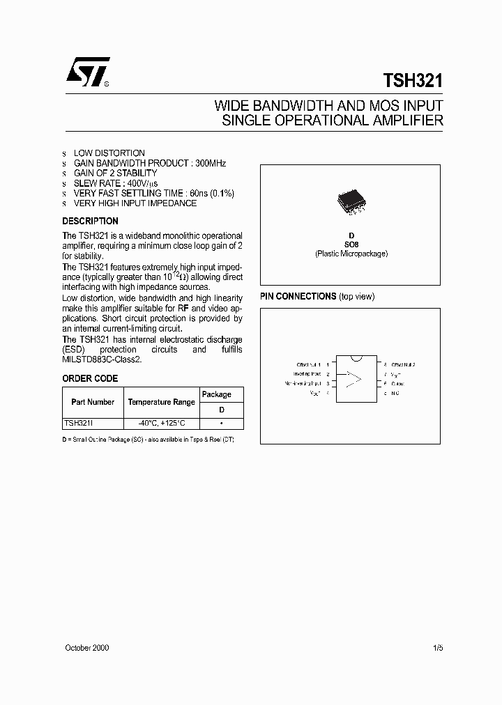 TSH321_292460.PDF Datasheet