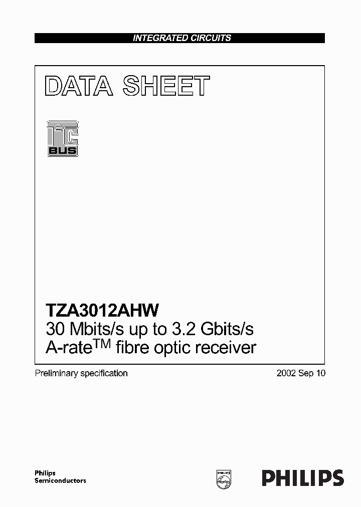 TZA3012AHW_293255.PDF Datasheet