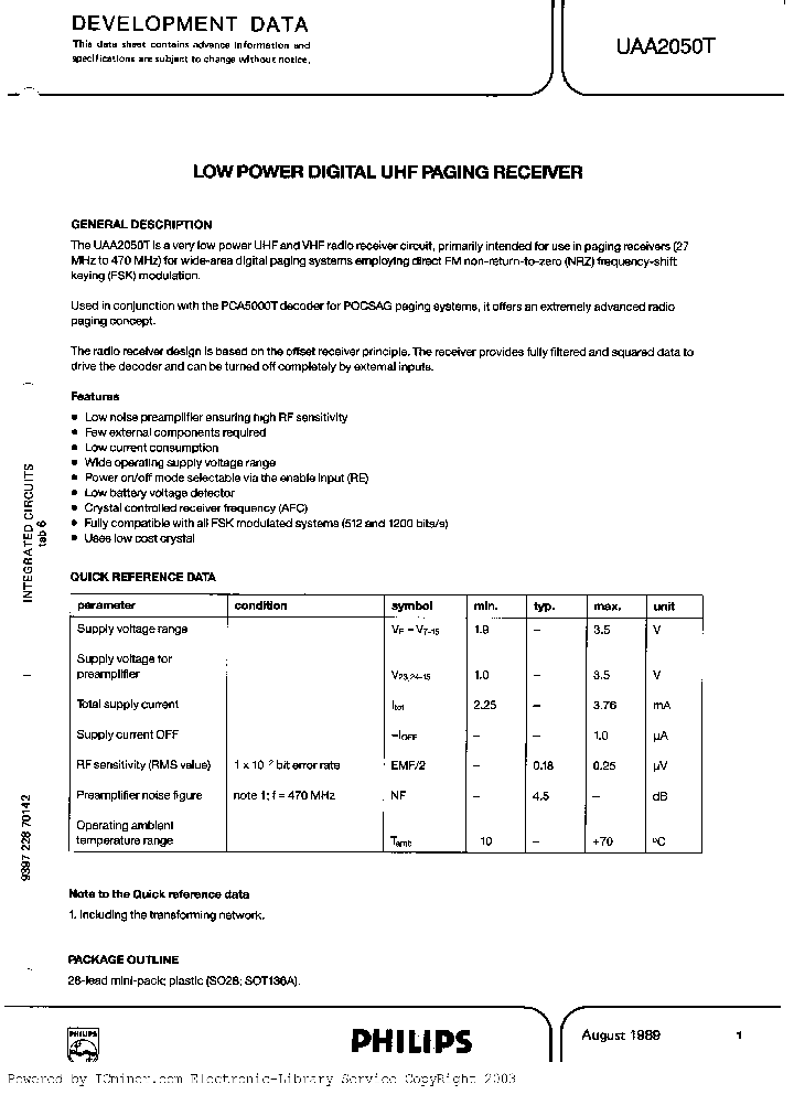 UAA2050T_221207.PDF Datasheet