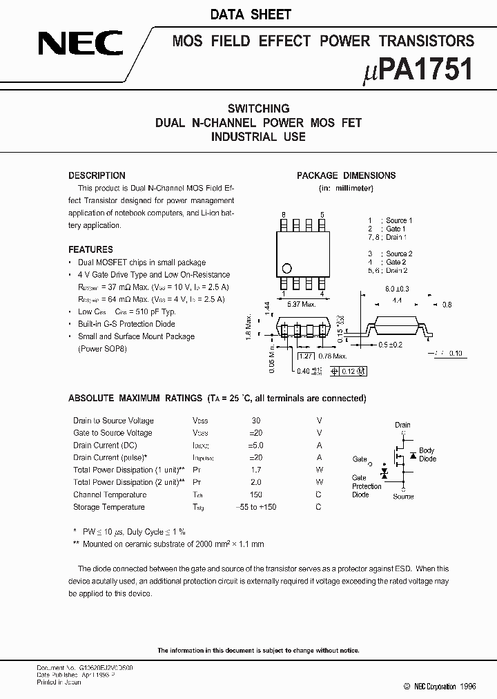 UPA1751_211079.PDF Datasheet