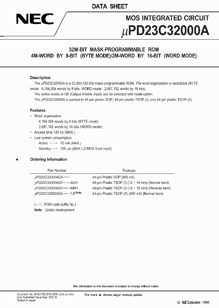 UPD23C32000A_245880.PDF Datasheet