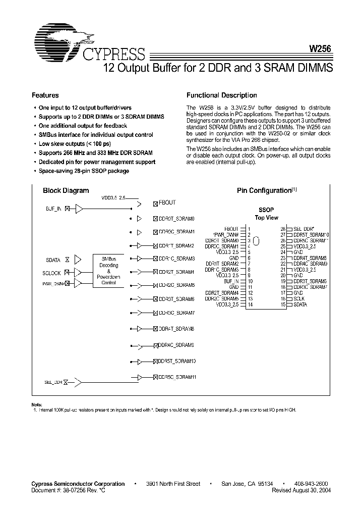 W256H_236800.PDF Datasheet