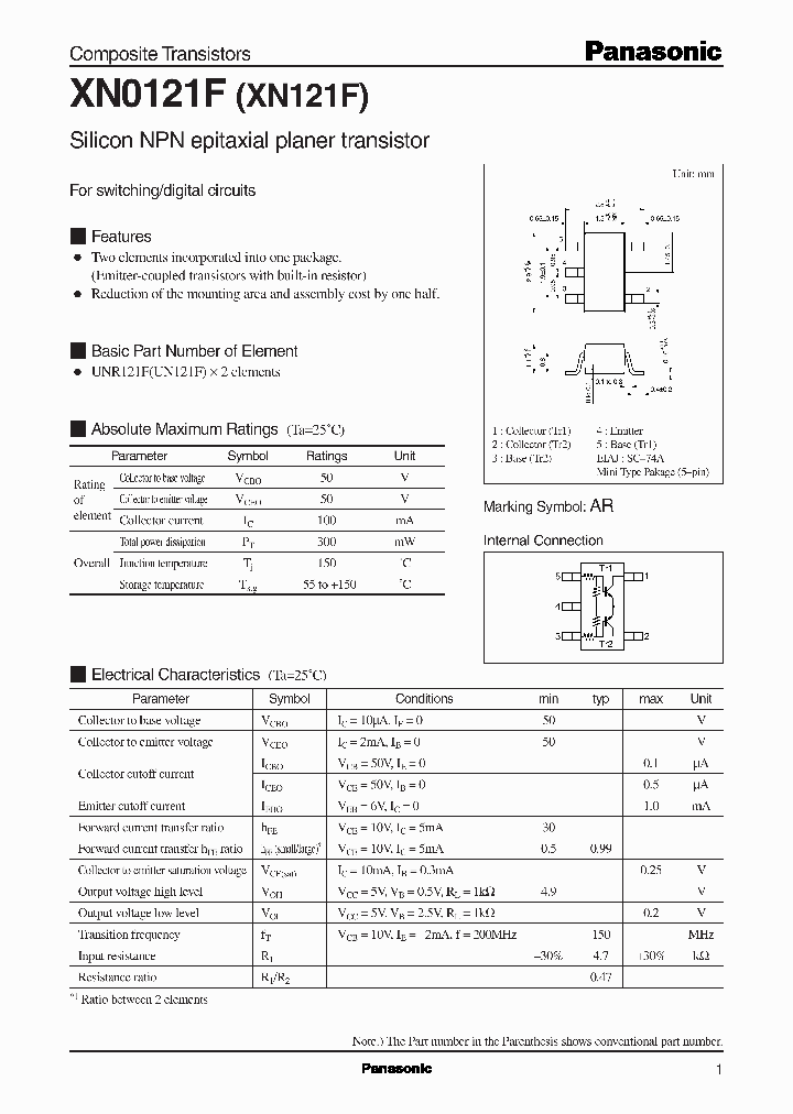 XN0121F_242919.PDF Datasheet