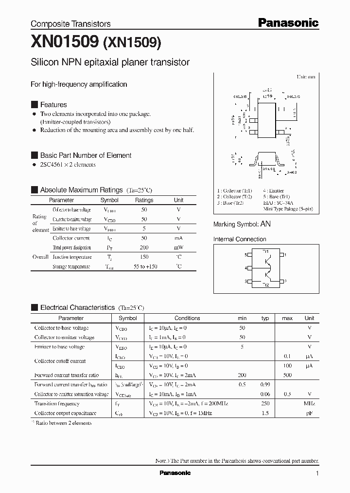 XN01509_234995.PDF Datasheet