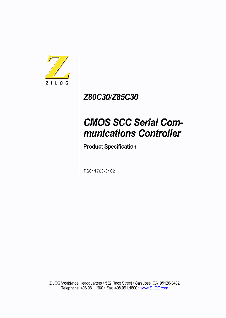 Z80C30_31270.PDF Datasheet
