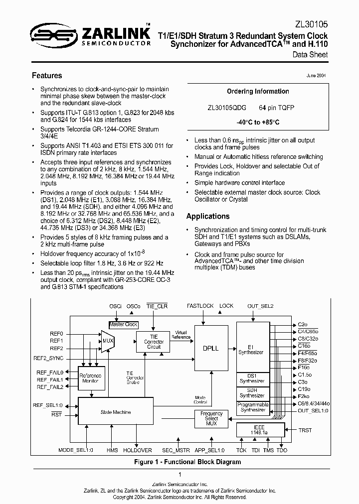 ZL30105_292777.PDF Datasheet