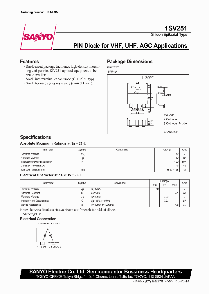 1SV251_236187.PDF Datasheet