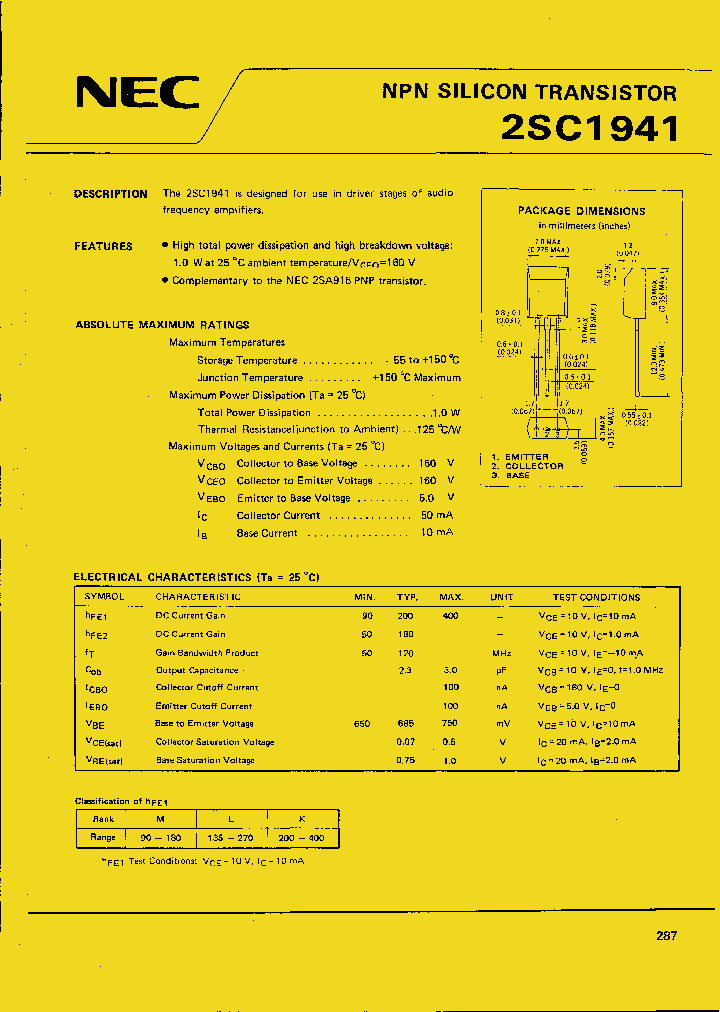 2SC1941_251811.PDF Datasheet