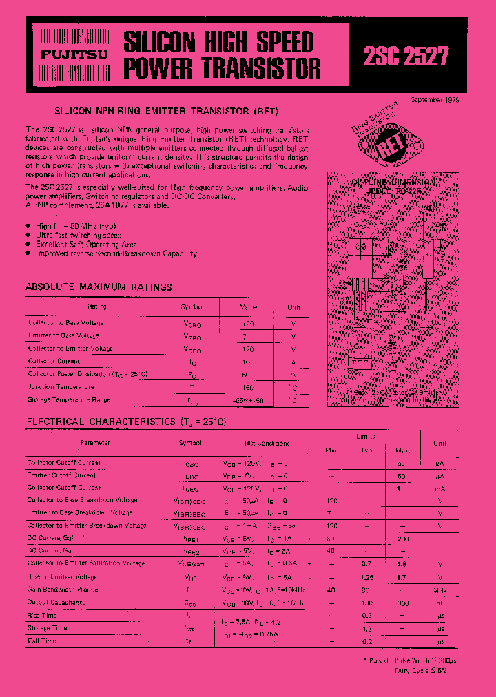 2SC2527_222794.PDF Datasheet
