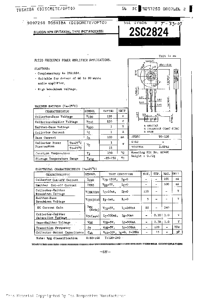 2SC2824_253690.PDF Datasheet