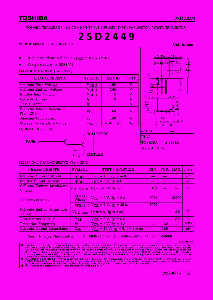 2SD2449_224417.PDF Datasheet