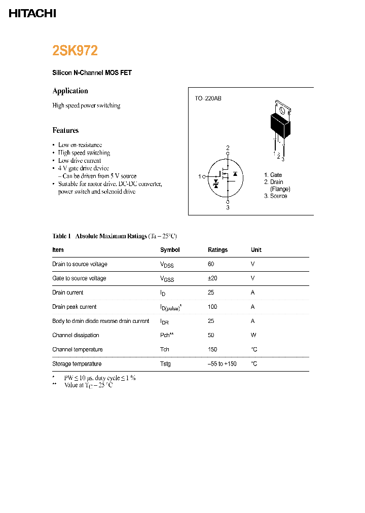 2SK972_241298.PDF Datasheet