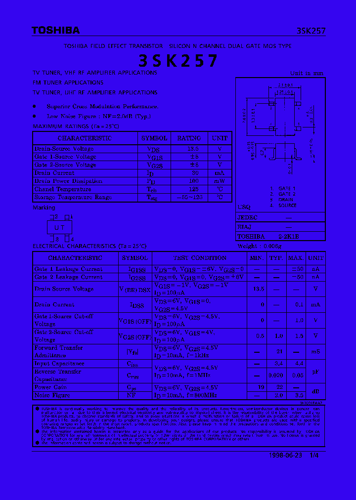 3SK257_204490.PDF Datasheet