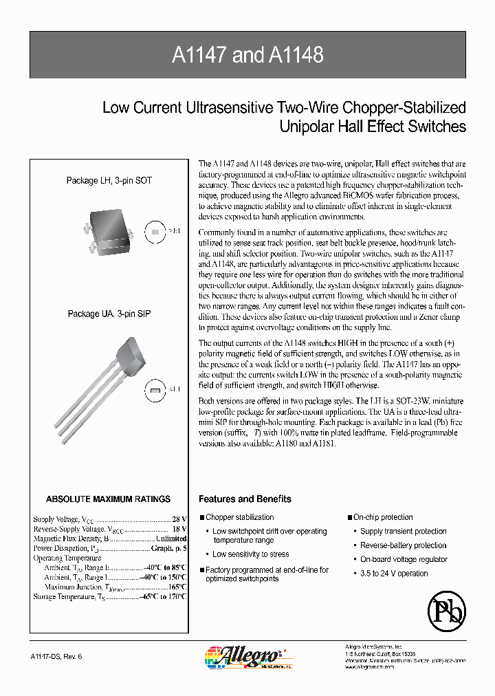 A1147_252697.PDF Datasheet