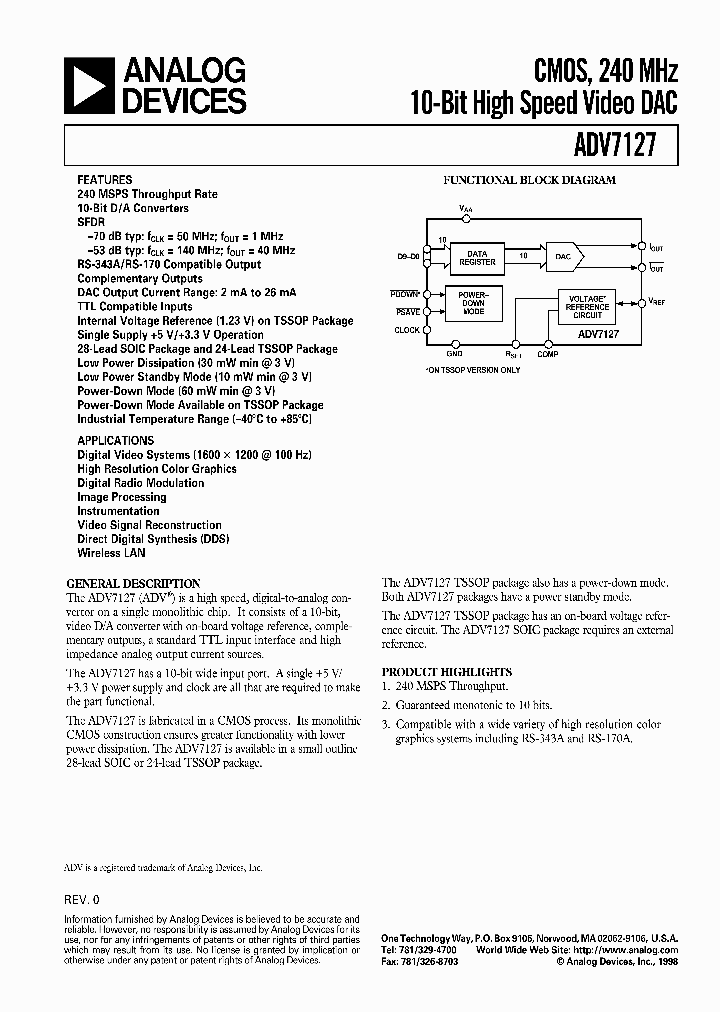 ADV7127KRU50_260819.PDF Datasheet