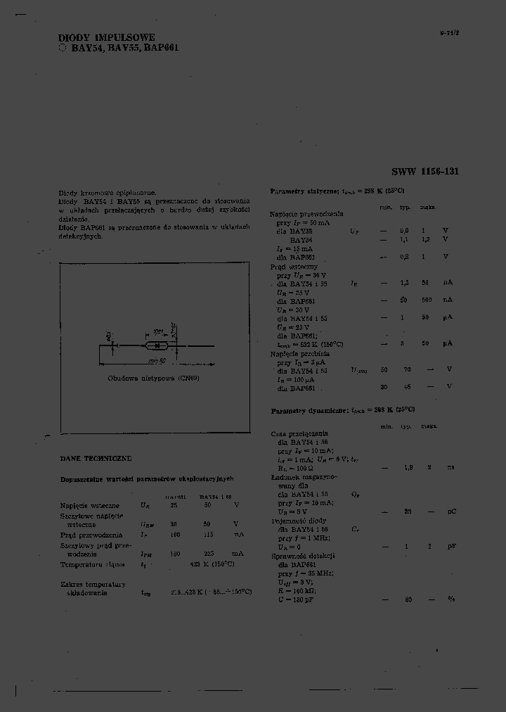 BAY54_225216.PDF Datasheet