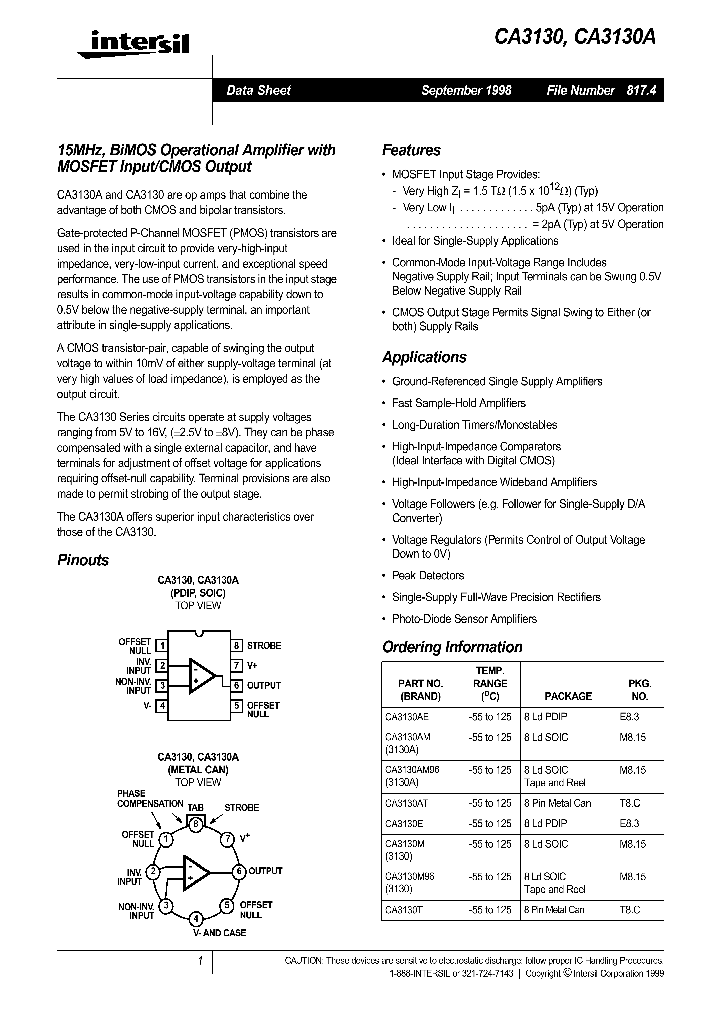 CA3130_251761.PDF Datasheet