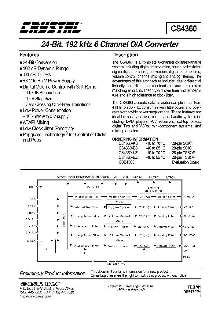 CS4360_199134.PDF Datasheet