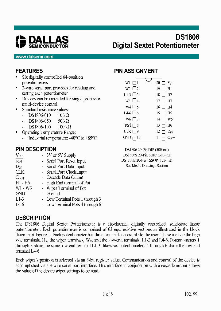 DS1806_234663.PDF Datasheet