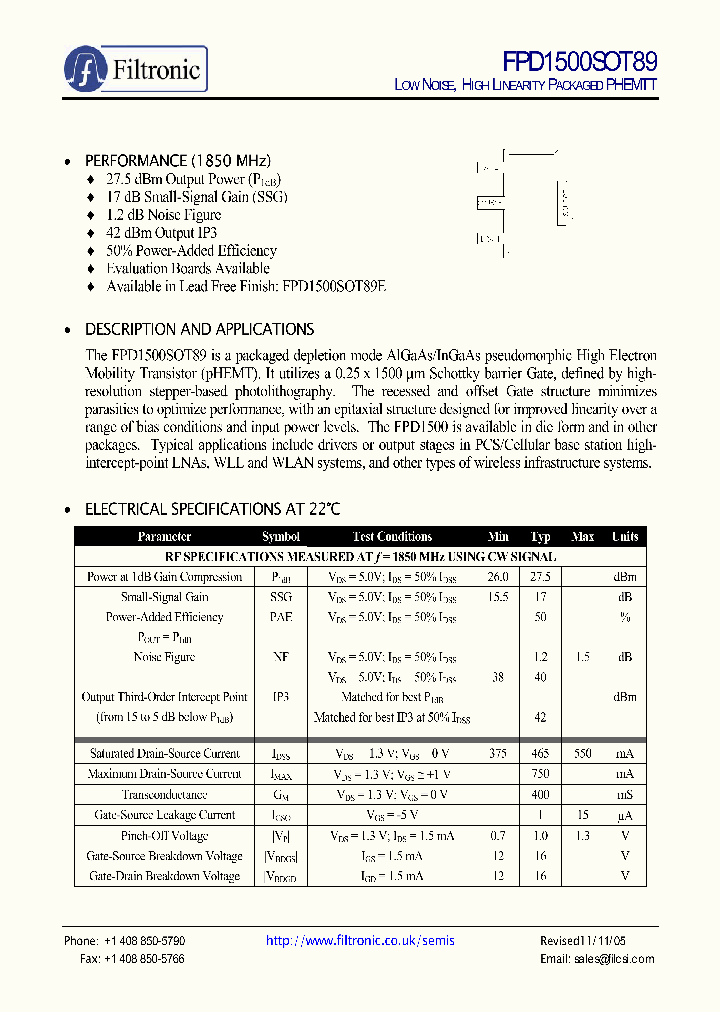 FPD1500SOT89_223411.PDF Datasheet