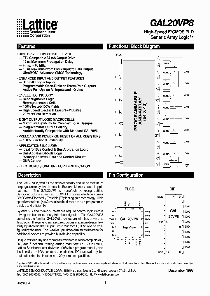 GAL20VP8_243052.PDF Datasheet