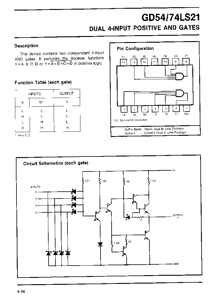 GD74LS21_216819.PDF Datasheet