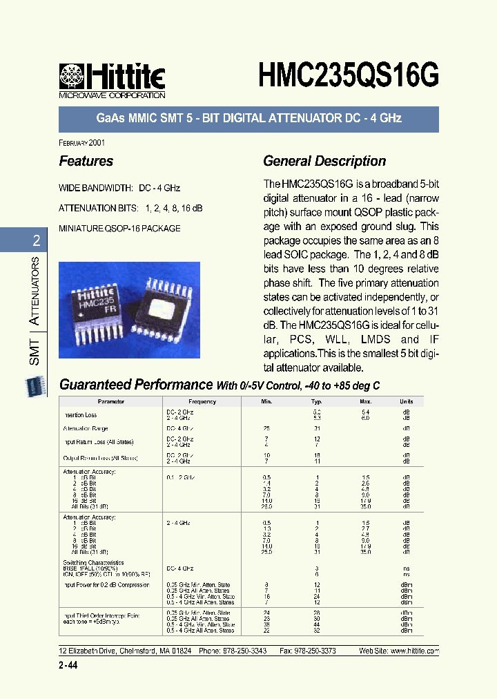 HMC235QS16G_228247.PDF Datasheet