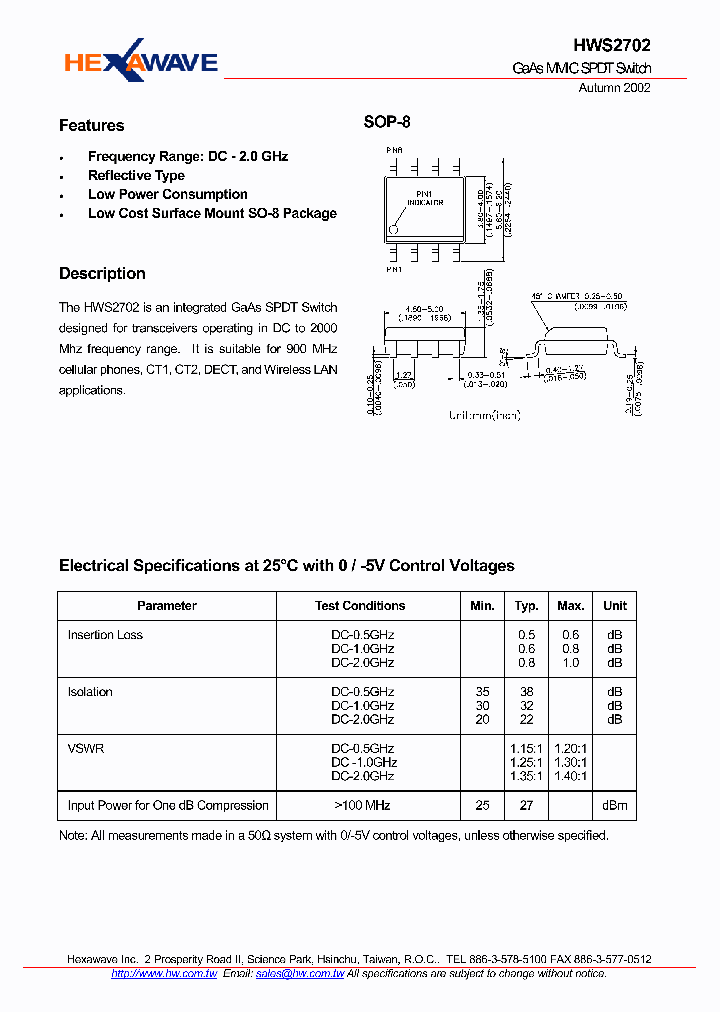 HWS2702_259764.PDF Datasheet
