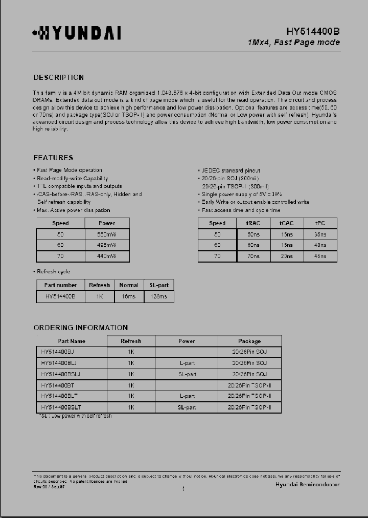 HY514400B_215252.PDF Datasheet