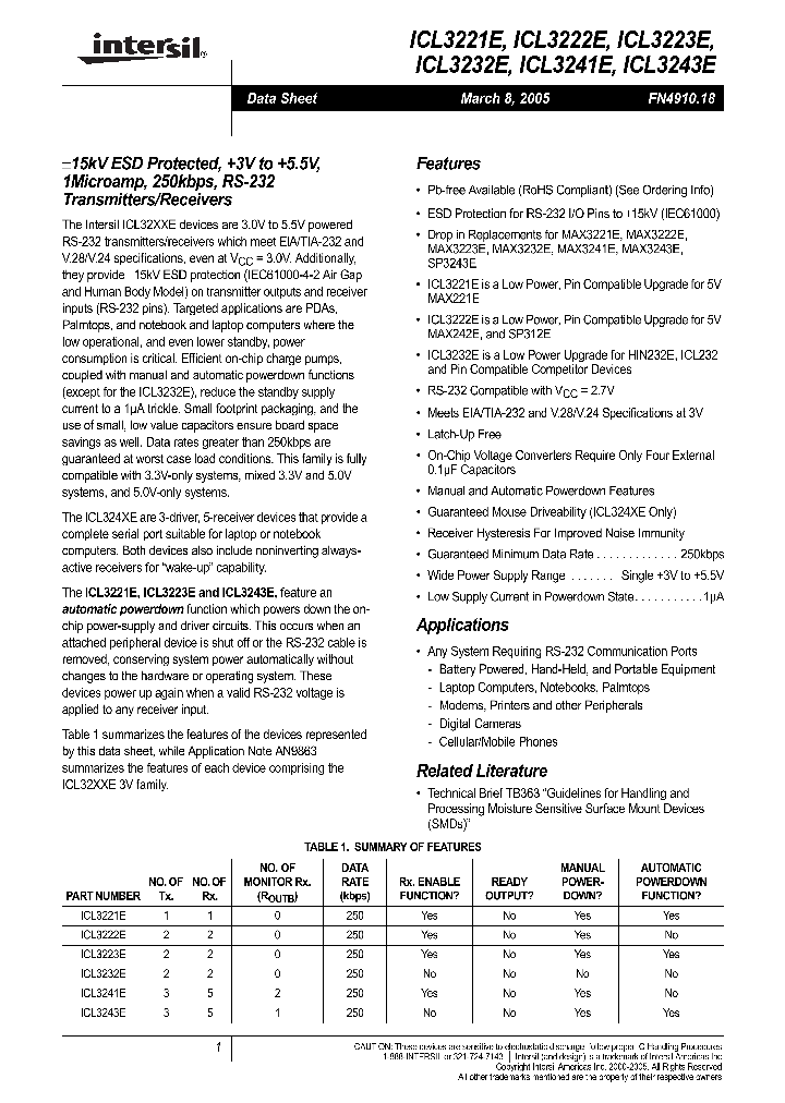 ICL3243E_225222.PDF Datasheet