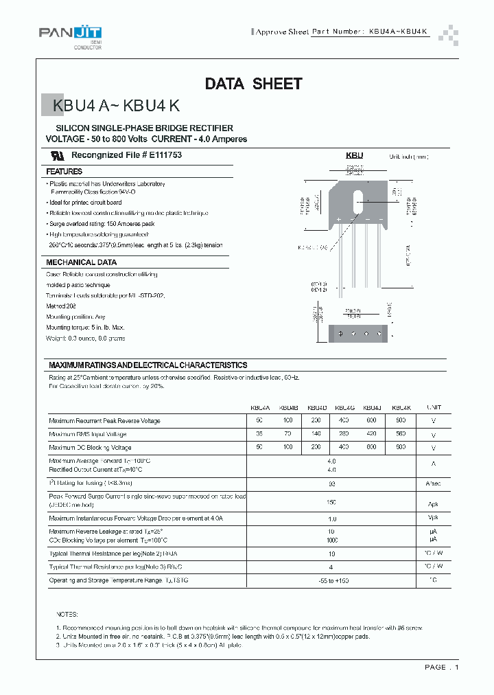KBU4K_266479.PDF Datasheet