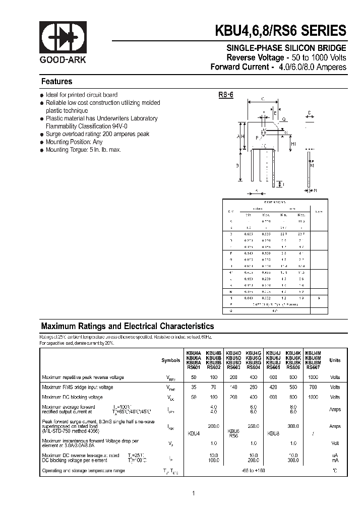 KBU4K_266480.PDF Datasheet