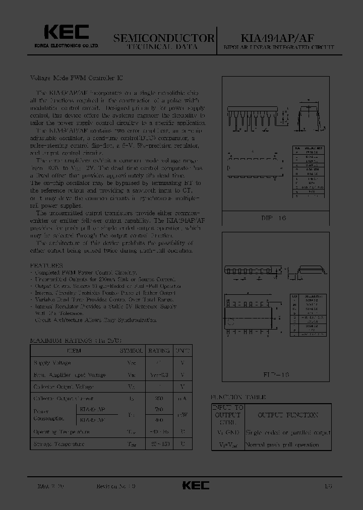 KIA494AF_253332.PDF Datasheet