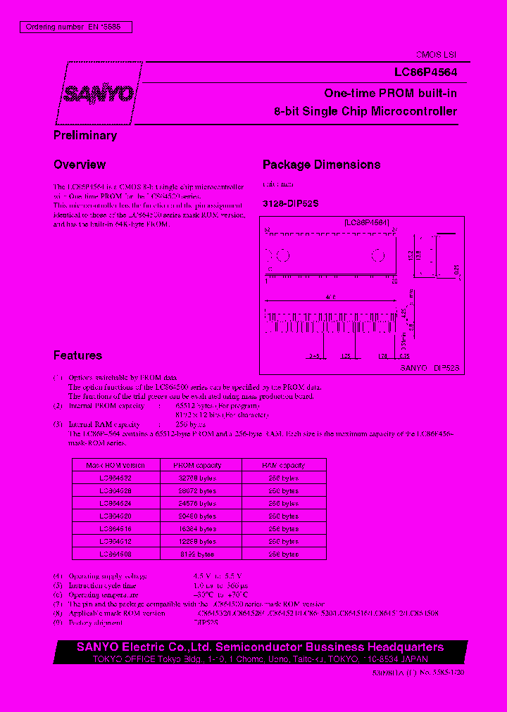 LC86P4564_241552.PDF Datasheet