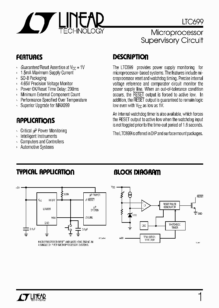 LTC699C_222895.PDF Datasheet