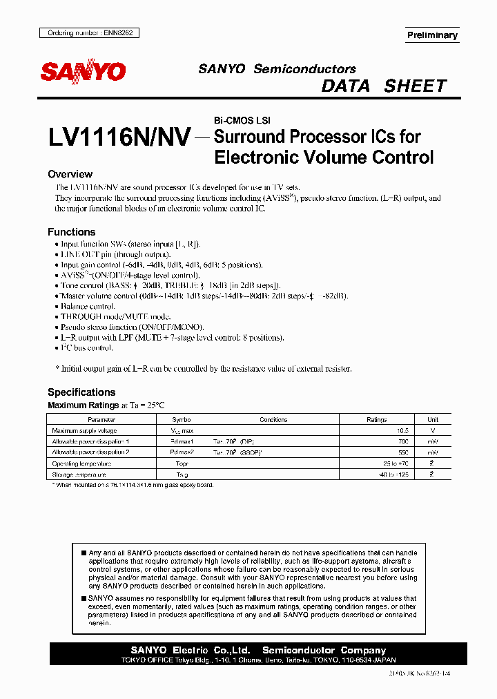 LV1116N_239945.PDF Datasheet