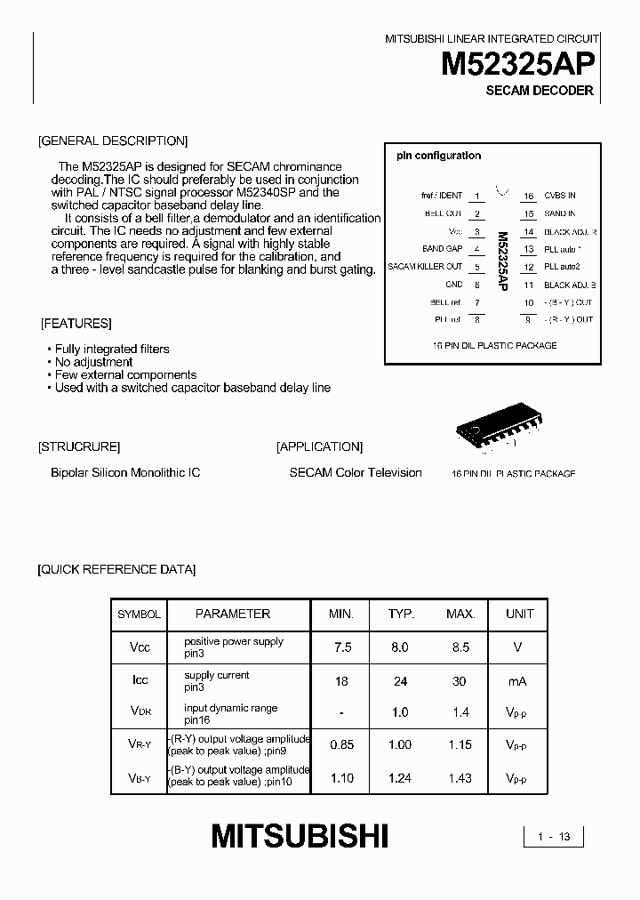 M52325AP_37419.PDF Datasheet