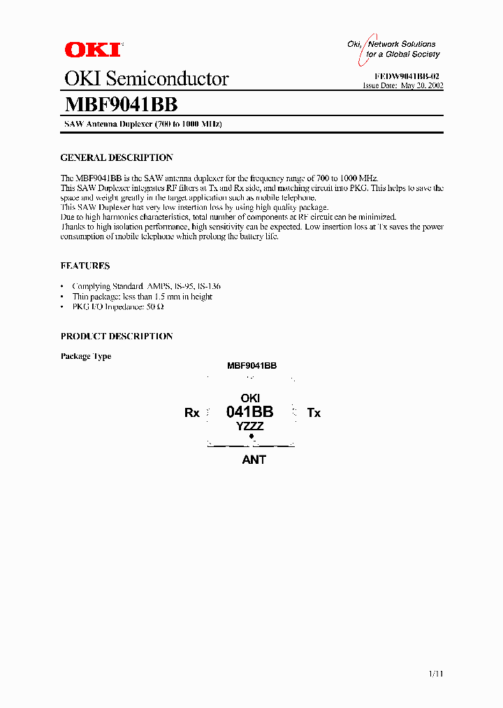 MBF9041BB_243543.PDF Datasheet