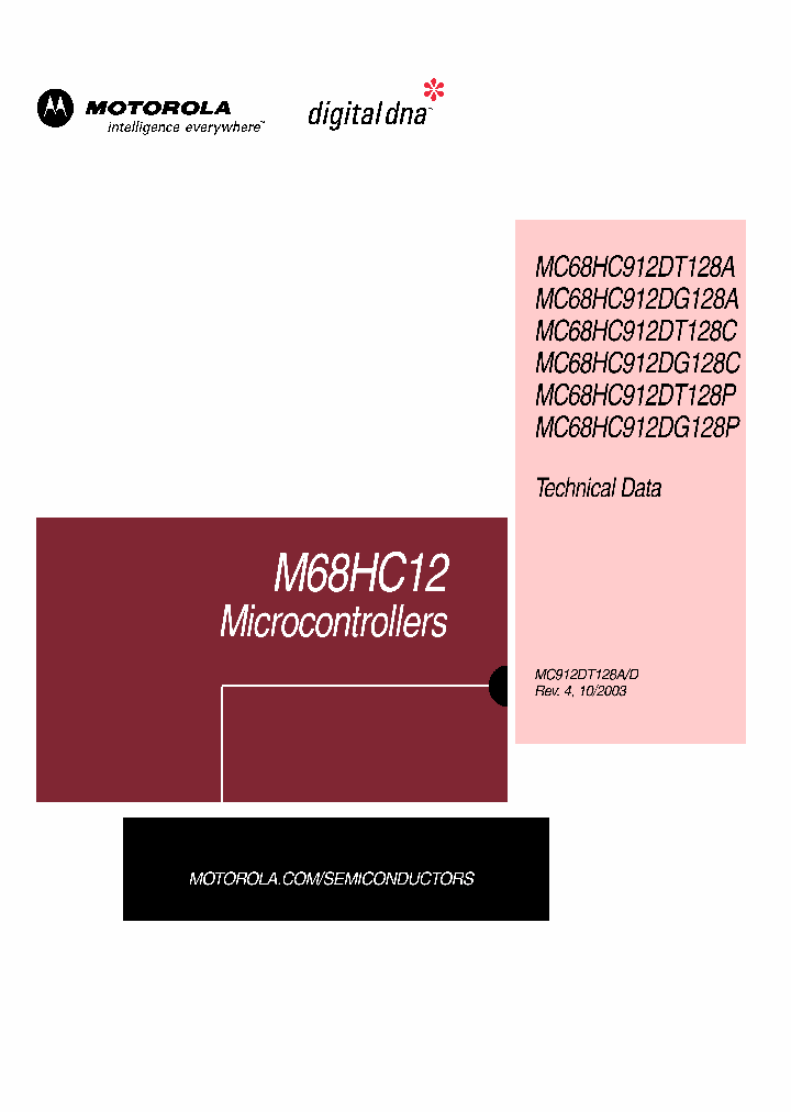 MC912DG128ACPV_234266.PDF Datasheet