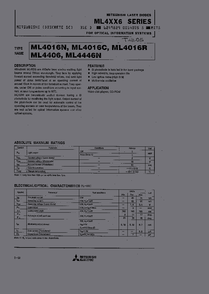 ML4016N_236737.PDF Datasheet