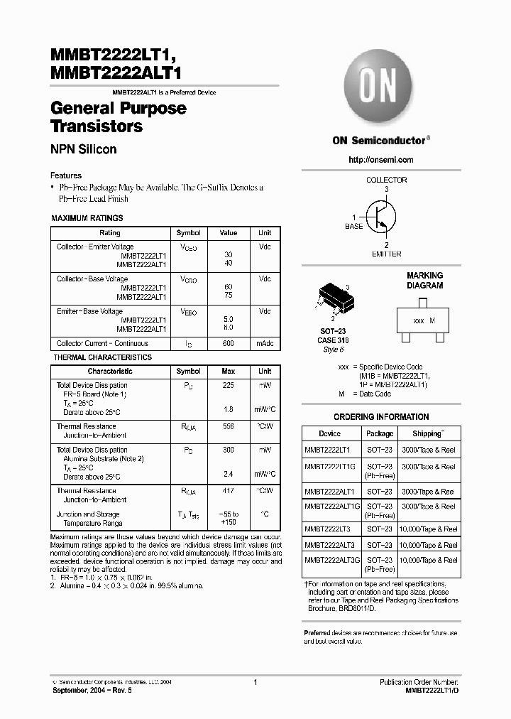 MMBT2222L_250363.PDF Datasheet