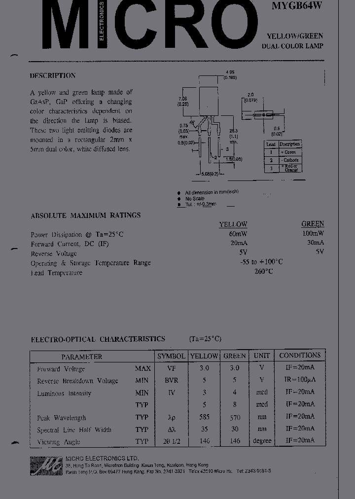 MYGB64W_239965.PDF Datasheet