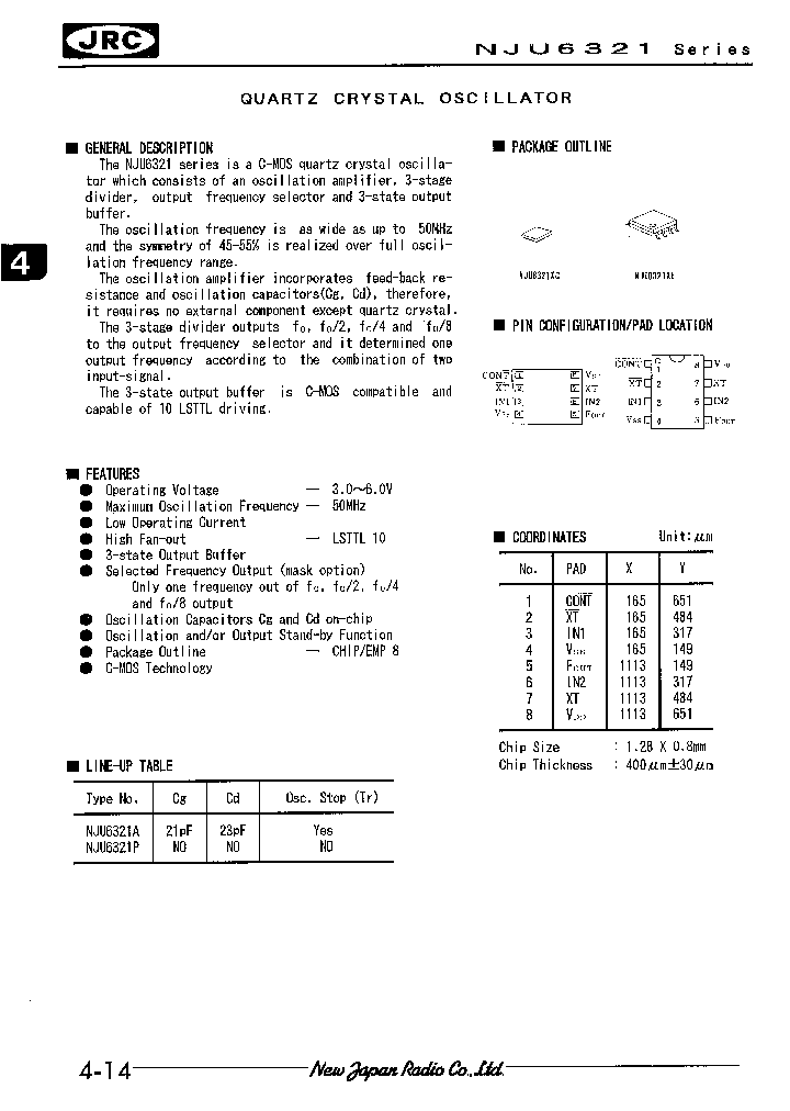 NJU6321_235785.PDF Datasheet