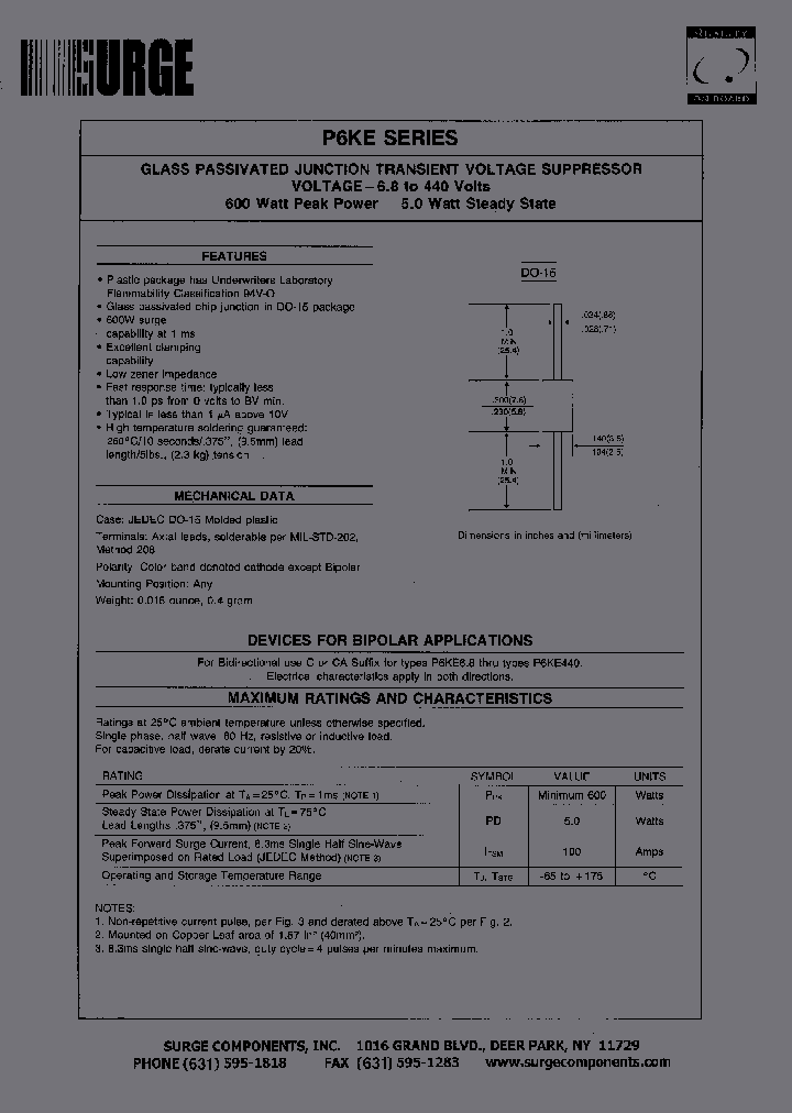 P6KE_252050.PDF Datasheet